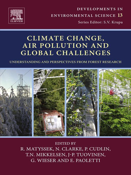 Title details for Climate Change, Air Pollution and Global Challenges by Rainer Matyssek - Available